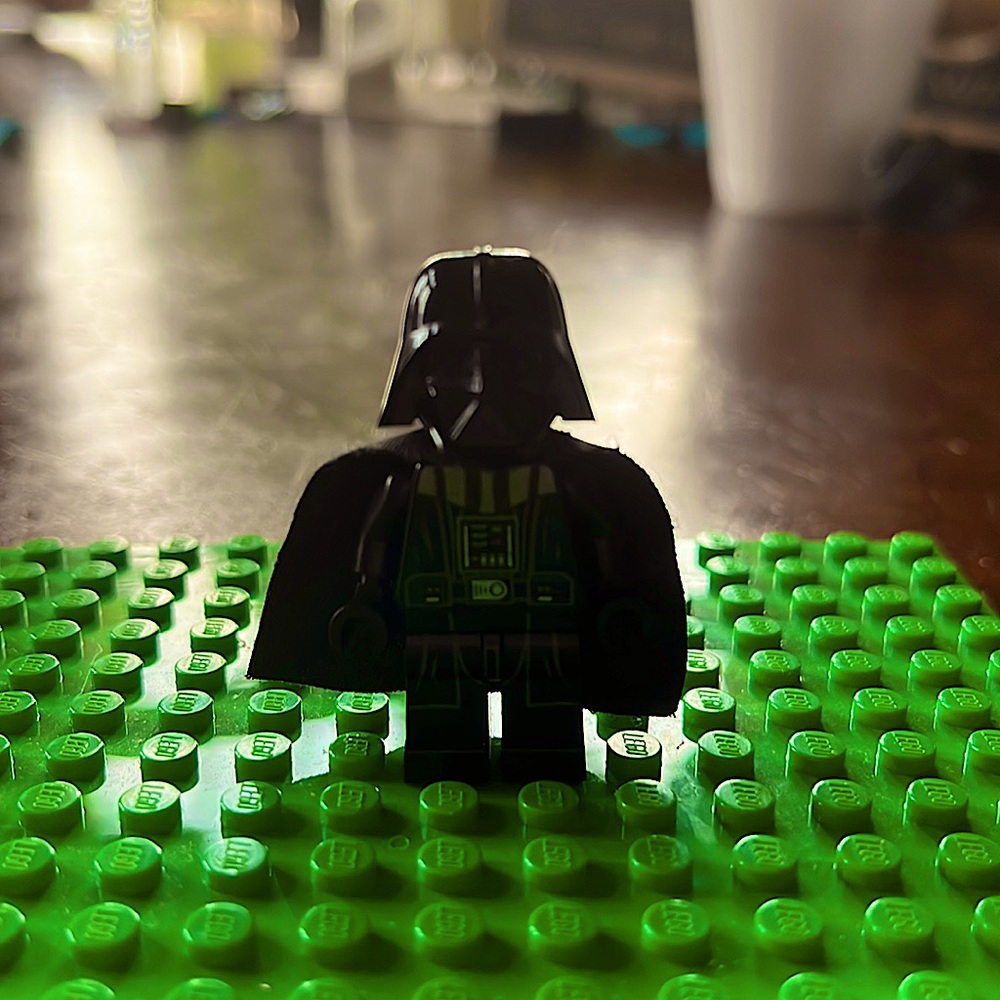 Lego Darth Vader Mini-figure with removable helmet